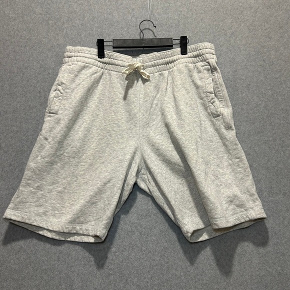 Old Navy Other - Old Navy Mens Gray Fleece Elastic Waist Sweat Shorts Size XL